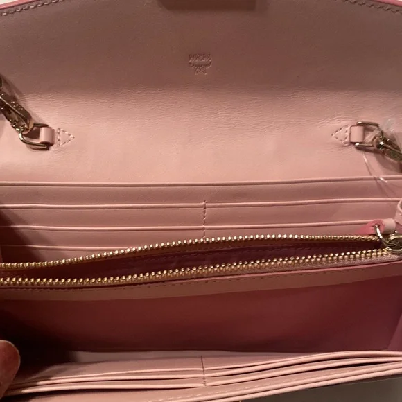 MCM Powder Pink Crossbody
